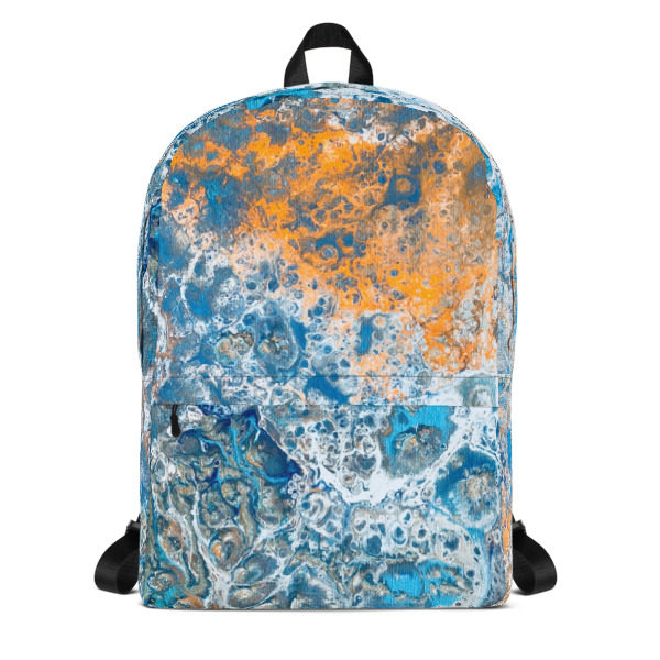 blue galaxy backpack