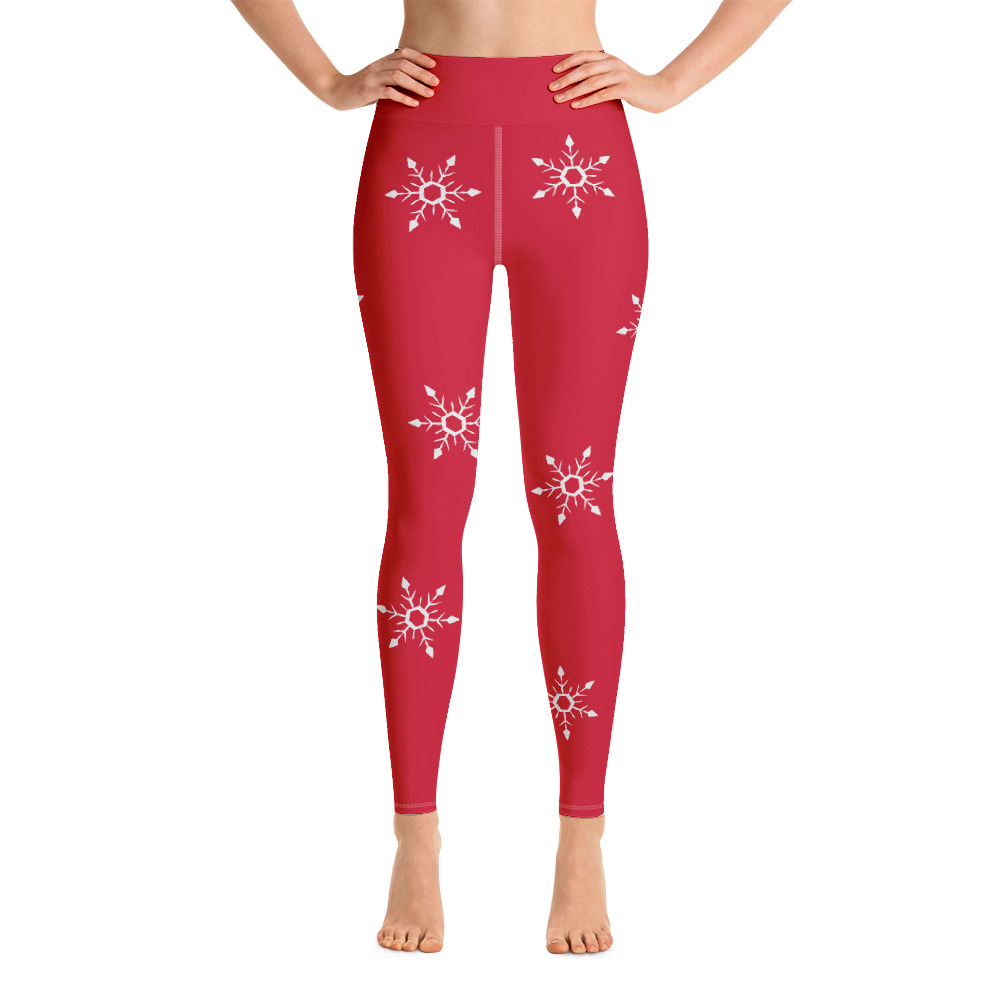 holiday workout leggings