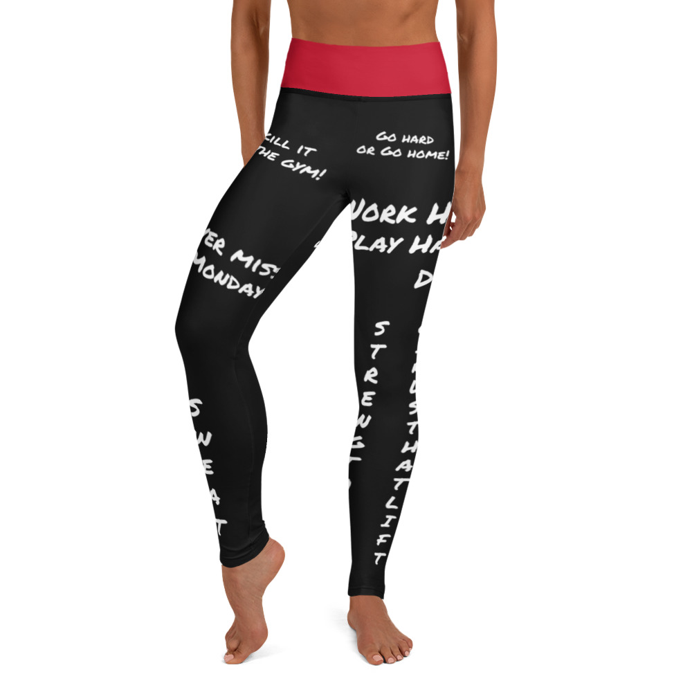 Printed high waist leggings & Yoga pants for workouts